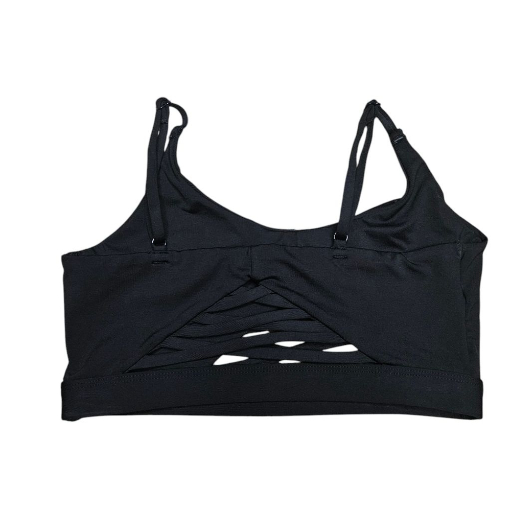 Victoria's Secret PINK XS Black Ultimate Unlined Sports Bra - Picture 2 of 3